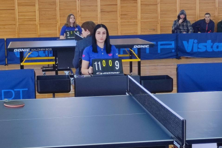 Байрамова Изавра вошла в состав судейской коллегии Первенства СКФО по настольному теннису.